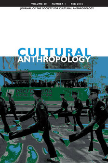 Cultural Anthropology Vol. 30, Issue 1, cover artwork
