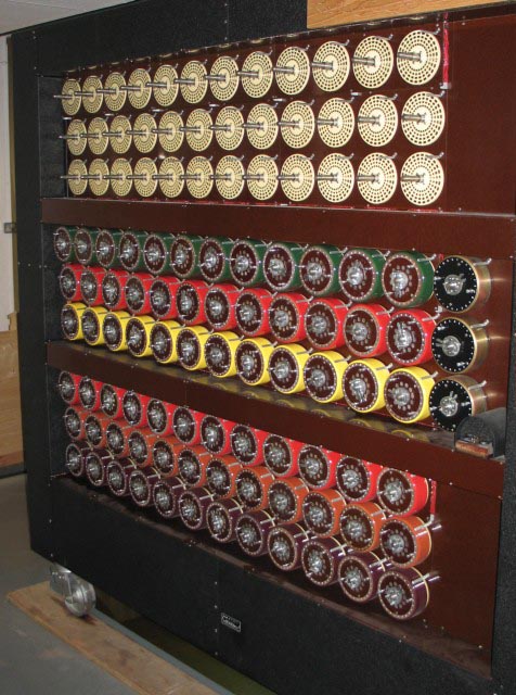 Photograph of a Turing Bombe