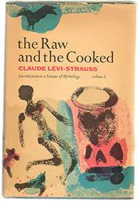 An image of the cover of The Raw and the Cooked by Levi-Strauss 