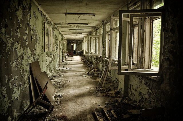 Corridor of Chernobyl aftermath