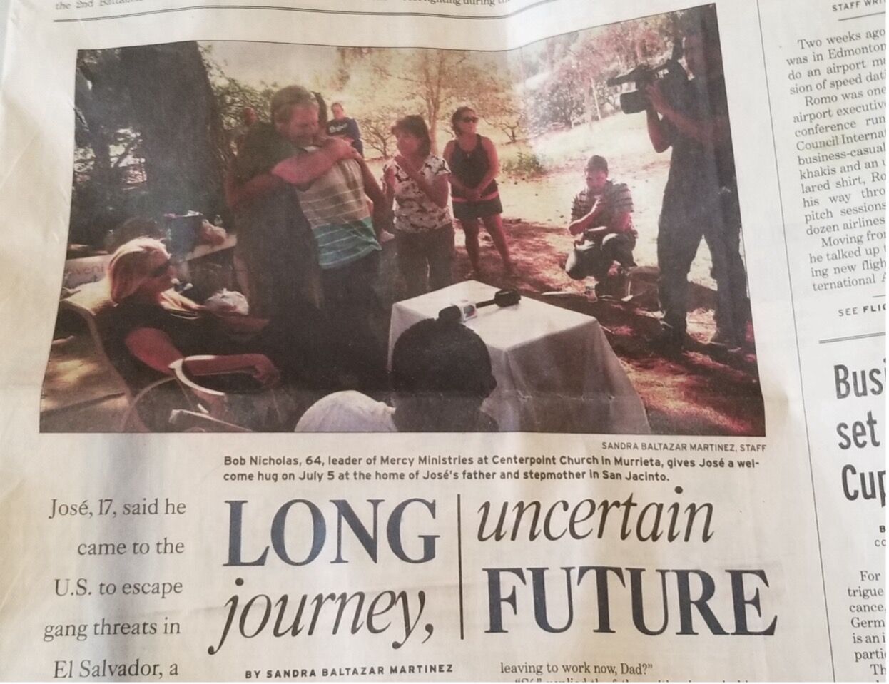 local newspaper article capturing the local activism of the author's parents